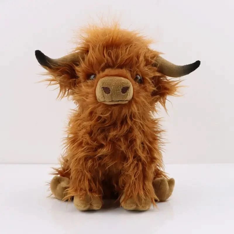 CUDDLY HIGHLAND Cow – Soft Plush Toy for Cuddle Lovers 8