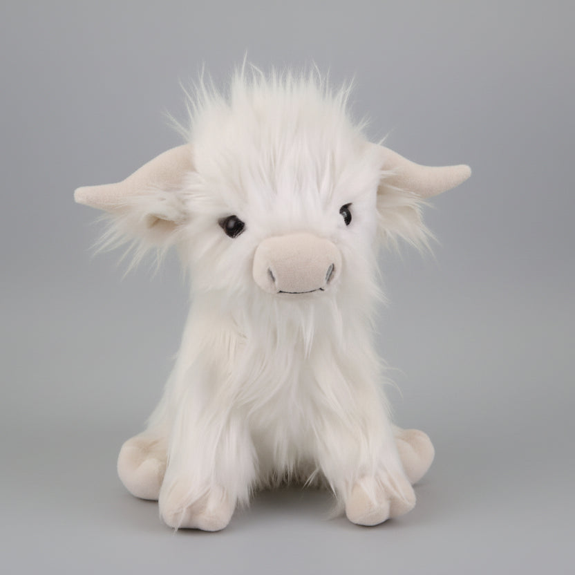 CUDDLY HIGHLAND Cow – Soft Plush Toy for Cuddle Lovers 9