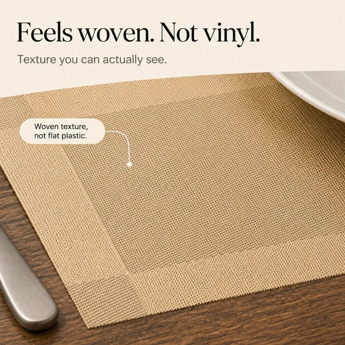 DINEBELLE – Woven Placemats for Elegant Table Styling