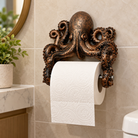 AQUAANCHOR – Ocean-Inspired Toilet Paper Holder for Nautical Character