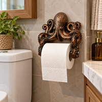 AQUAANCHOR – Ocean-Inspired Toilet Paper Holder for Nautical Character