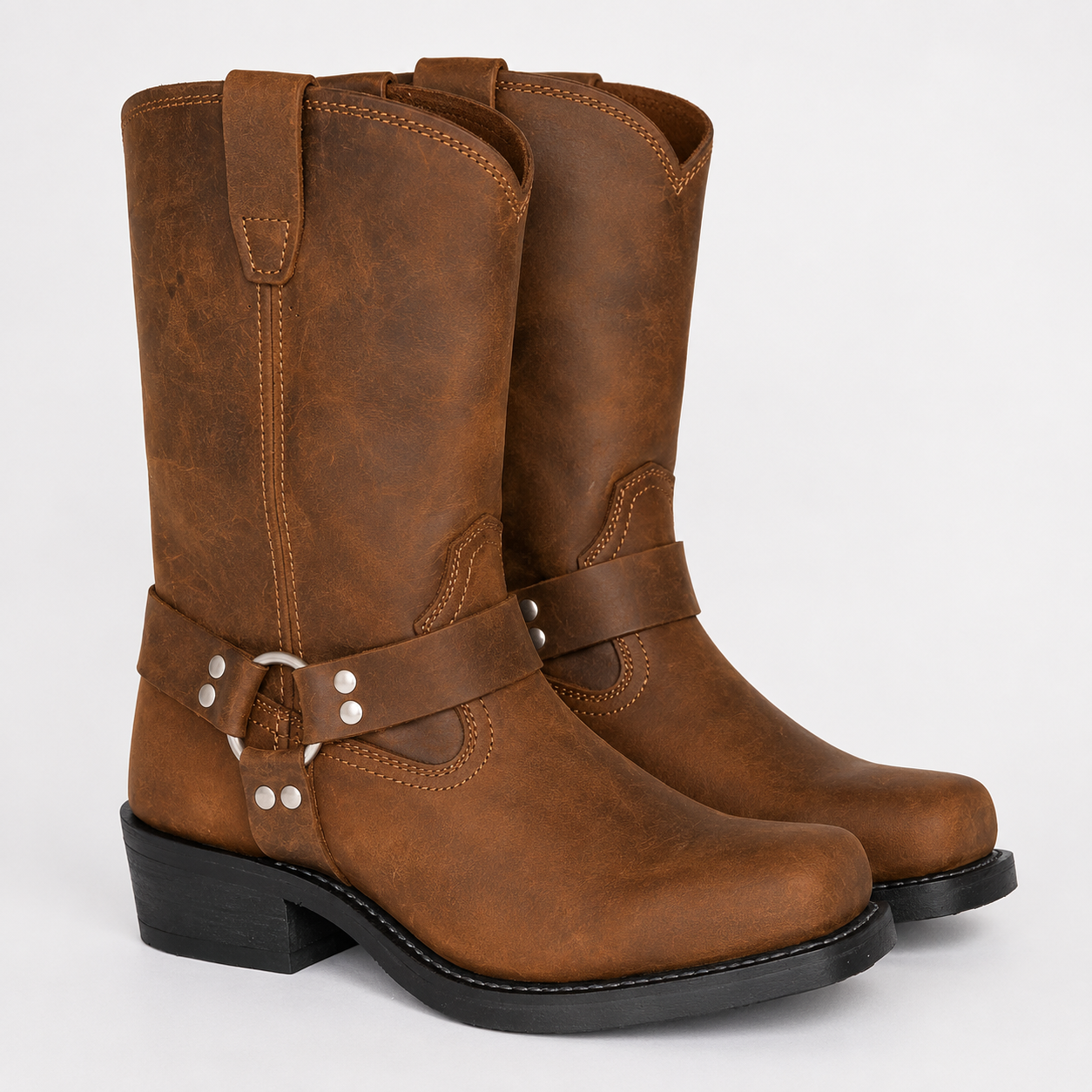 IRONVAULT – Wasserdichte Harness-Stiefel langlebiges Outdoor-Schuhwerk