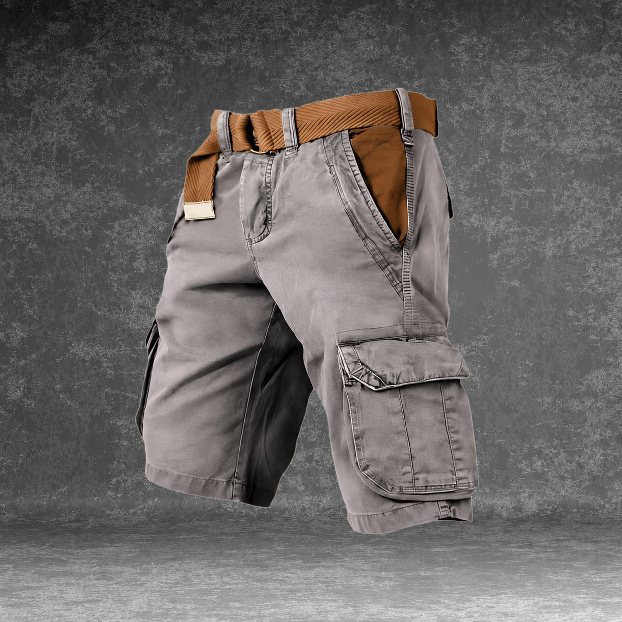 RUGGAREX – Herren Cargo-Shorts leichtgewichtig mit mehreren Taschen