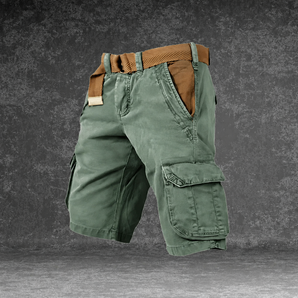 RUGGAREX – Herren Cargo-Shorts leichtgewichtig mit mehreren Taschen