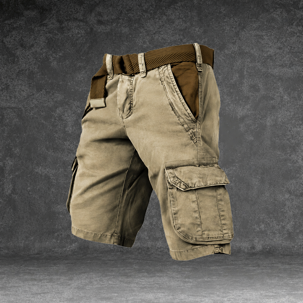 RUGGAREX – Herren Cargo-Shorts leichtgewichtig mit mehreren Taschen