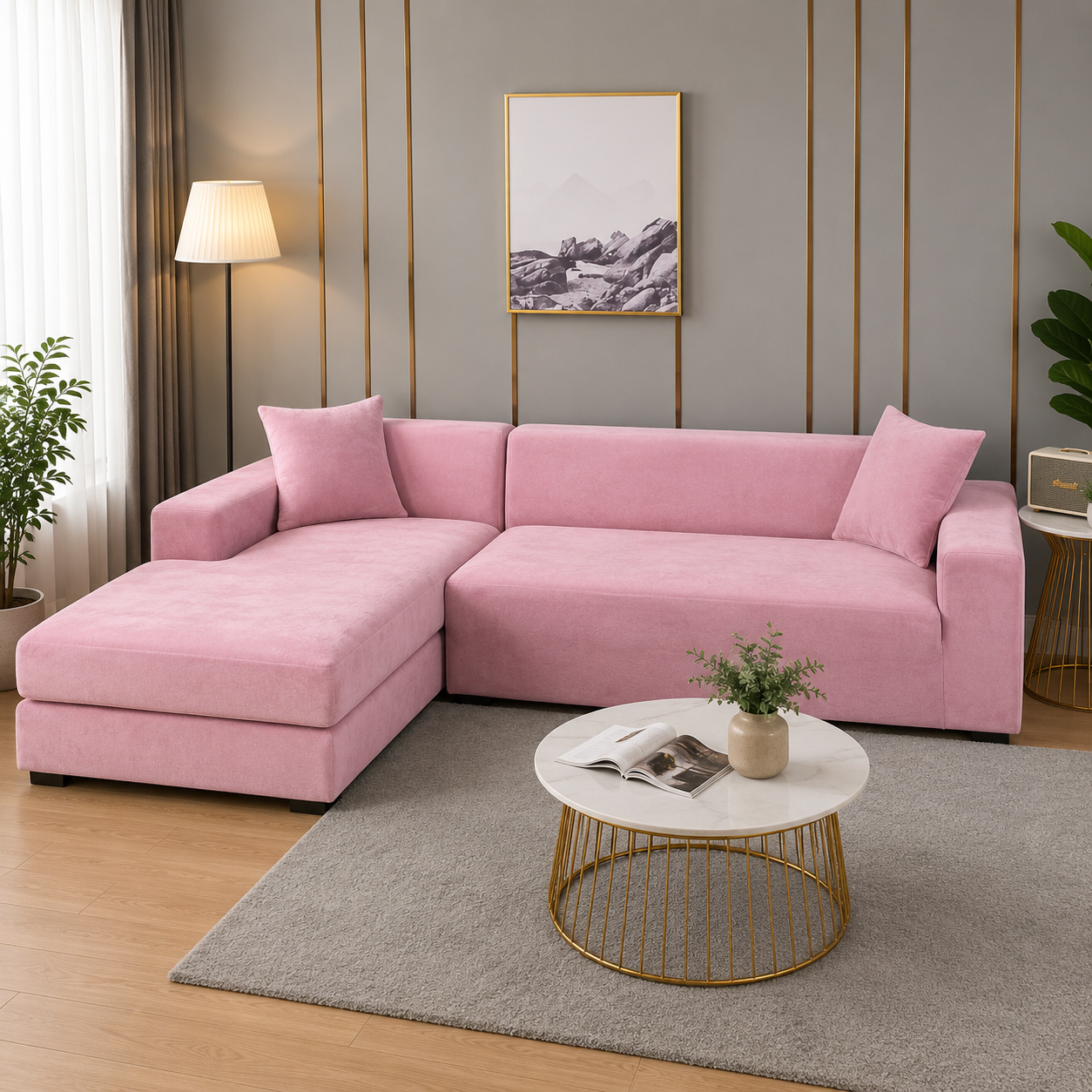 ELASTIVA – Elegant Elastic Sofa Cover Everyday Comfort
