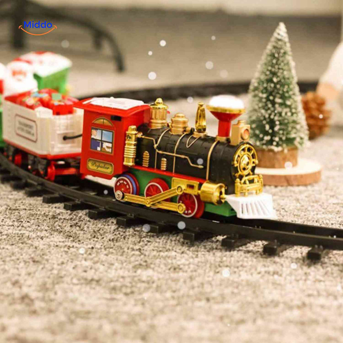 MERRYENGINE – Weihnachtsbaumzug für eine verspielte festliche Atmosphäre