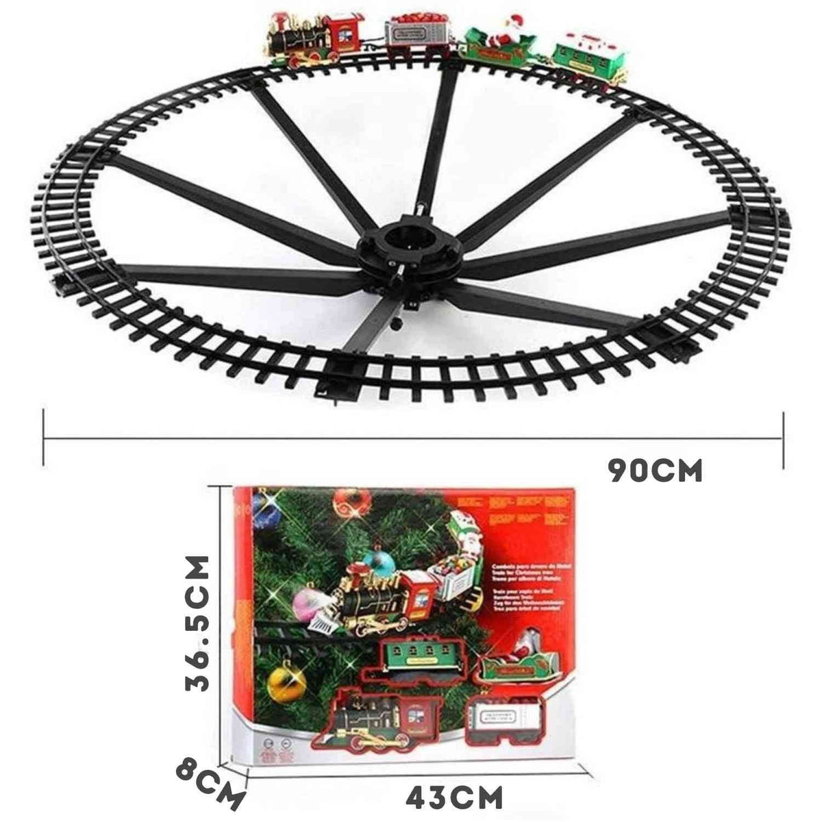 MERRYENGINE – Weihnachtsbaumzug für eine verspielte festliche Atmosphäre