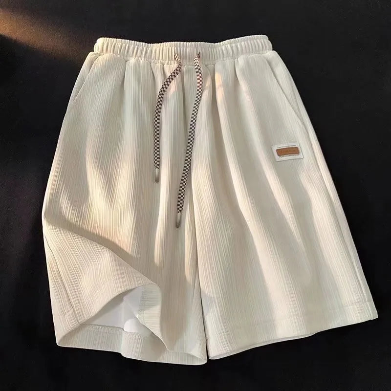 ComfortFit - Breathable Summer Ice Silk Shorts for Sports & Casual Wear 2