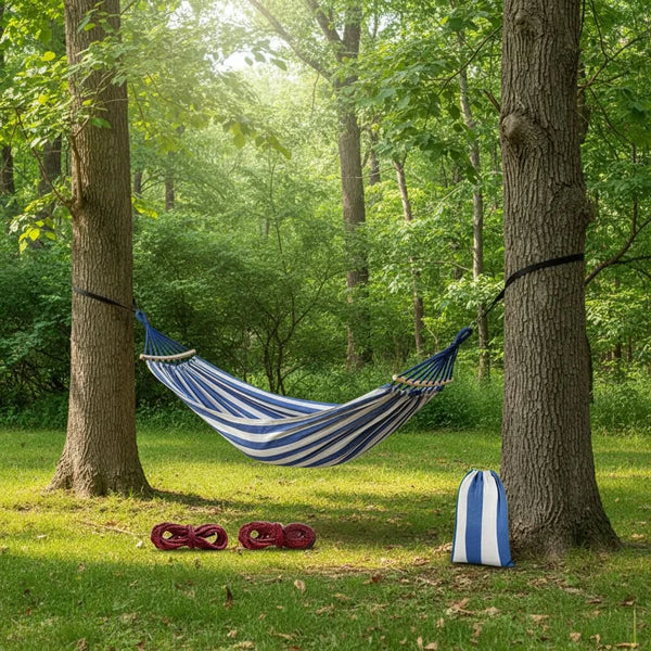 CLOUDNEST – Hamac suspendu en toile pour moments chaleureux en plein air