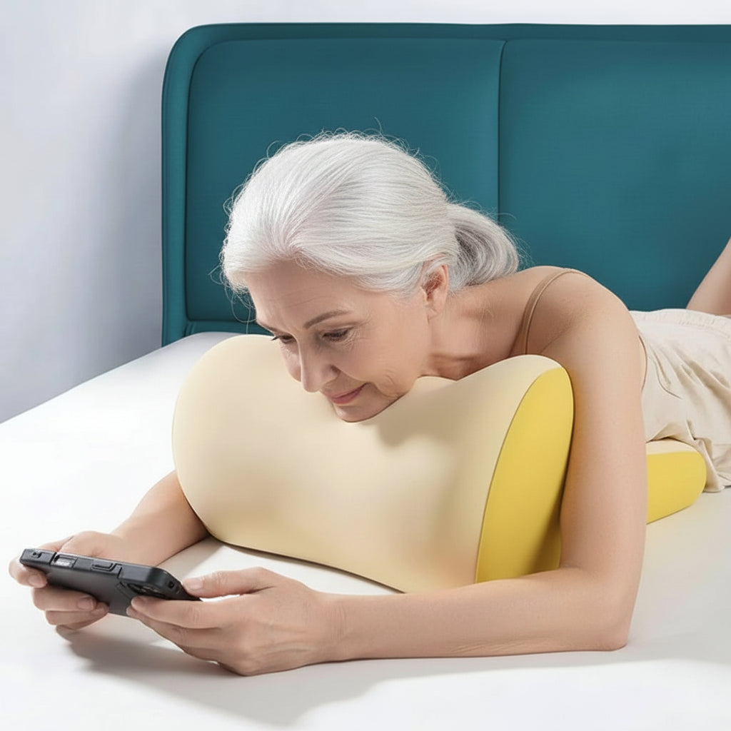 ComfortWedge - Ergonomic Memory Foam Couples Intimacy Pillow & Support Cushion 2
