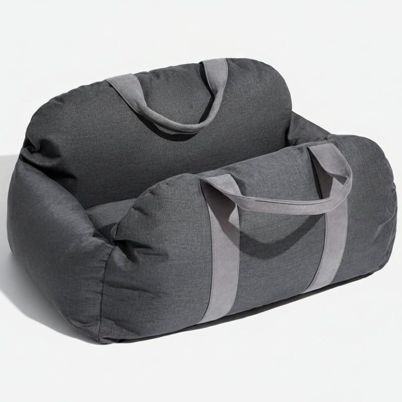 ComfyRide - Adjustable Dog Seat Bed with Non-Slip Base & Safety Straps 25
