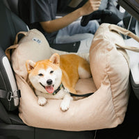 ComfyRide - Adjustable Dog Seat Bed with Non-Slip Base & Safety Straps 27