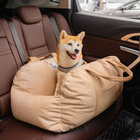 ComfyRide - Adjustable Dog Seat Bed with Non-Slip Base & Safety Straps 28