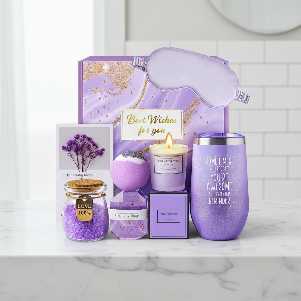 Complete Spa Gift Set - Luxury Spa Kit with Aromatherapy & Care Products 1