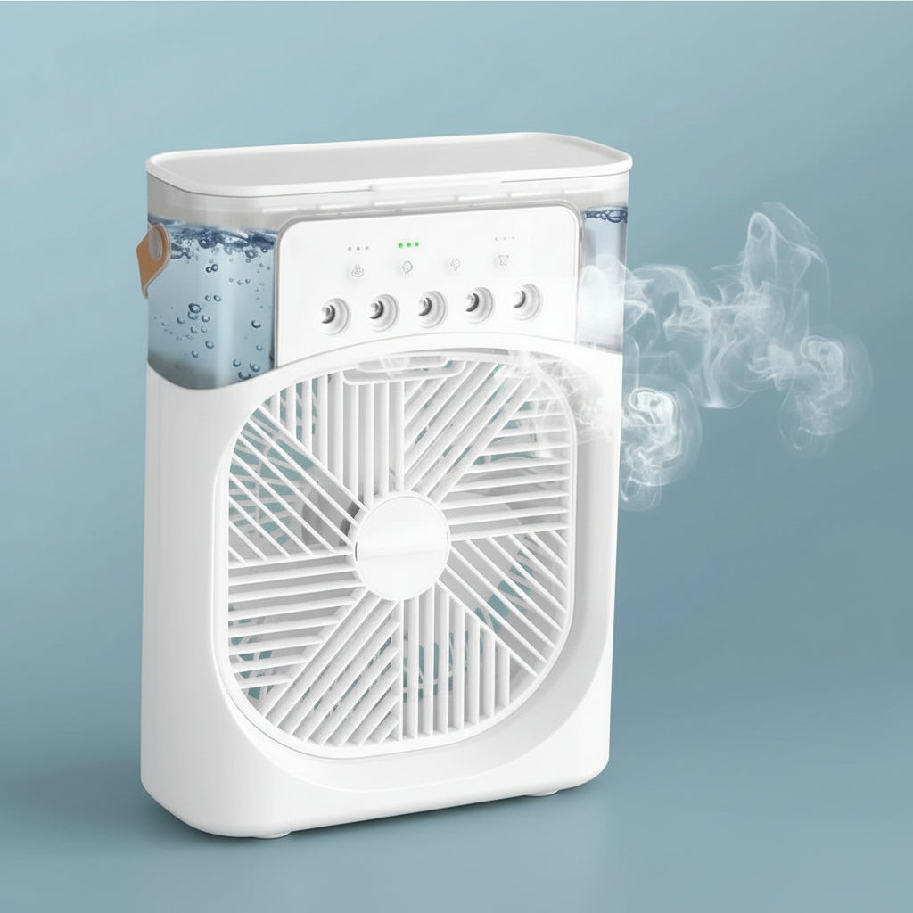 CoolBreeze - Portable Air Conditioner, Energy-Efficient Cooling Solution for Home & Travel 4