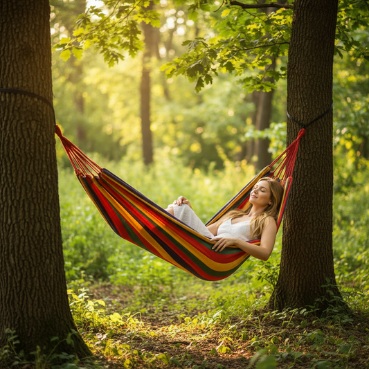 DUOHAVEN – Two Person Hammock Cozy Outdoor Comfort
