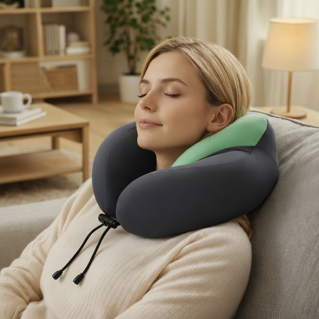 AERONEST – U-Shaped Travel Pillow Comfortable Neck Relief