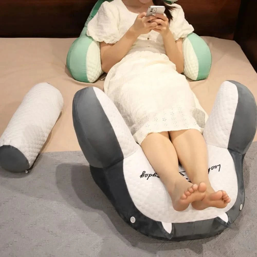 CozyNest Verstellbares Lesekissen – Bestes Rückenkissen zur Unterstützung im Bett 1