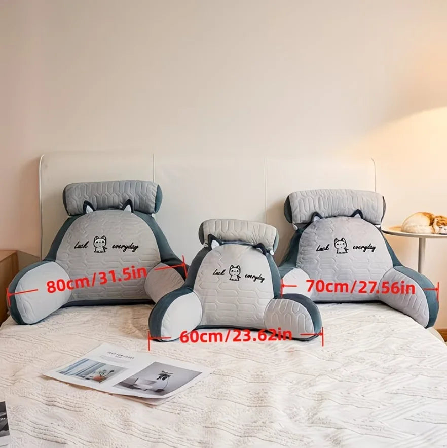 CozyNest Adjustable Reading Pillow - Best Backrest Pillow for Bed Support 3