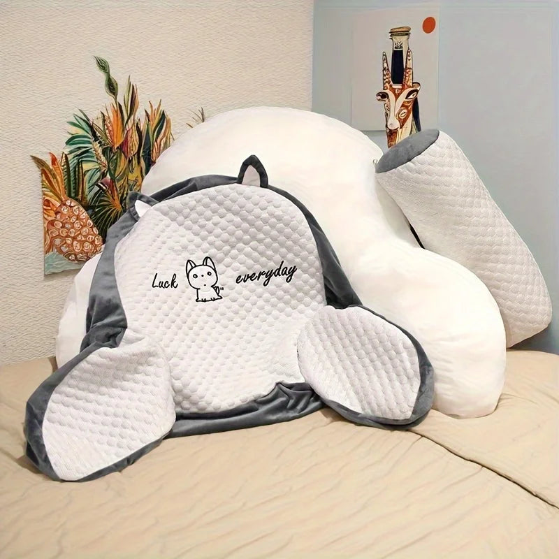 CozyNest Adjustable Reading Pillow - Best Backrest Pillow for Bed Support 4