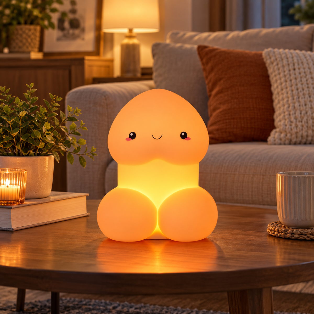 LUMIPUFFA – Gentle Night Light for a Relaxing Bedroom Atmosphere