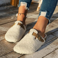 Cozy Sheepskin Wool Slippers - Ultra-Soft Winter Comfort with Non-Slip Sole 2