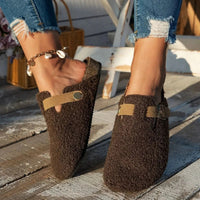 Cozy Sheepskin Wool Slippers - Ultra-Soft Winter Comfort with Non-Slip Sole 4
