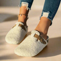 Cozy Sheepskin Wool Slippers - Ultra-Soft Winter Comfort with Non-Slip Sole 6