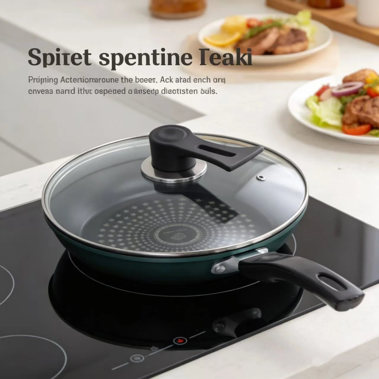 Crystal Diamond - Best Non-Stick Frying Pan for Gas & Induction Cookers 3