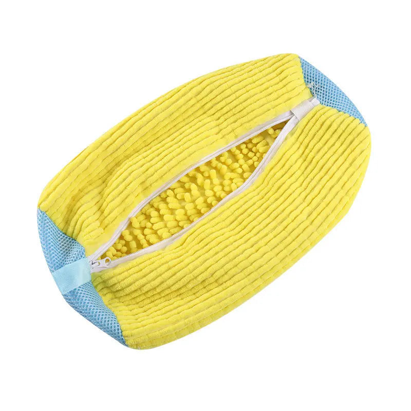 Cylindrical Polyester Cotton Laundry Bag for Shoe Protection & Deformation Prevention 7