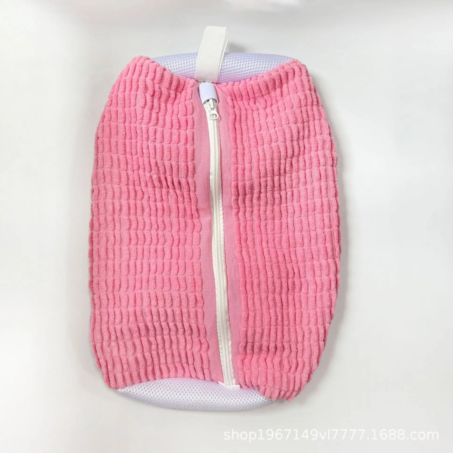 Cylindrical Polyester Cotton Laundry Bag for Shoe Protection & Deformation Prevention 8