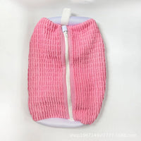 Cylindrical Polyester Cotton Laundry Bag for Shoe Protection & Deformation Prevention 8