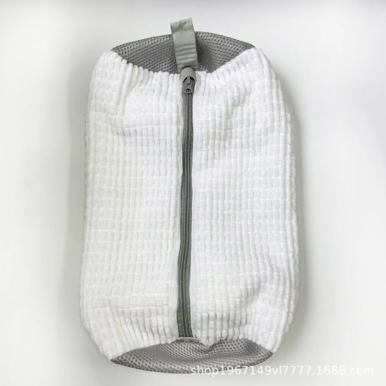 Cylindrical Polyester Cotton Laundry Bag for Shoe Protection & Deformation Prevention 9