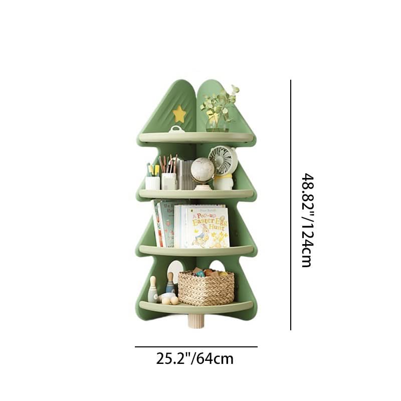 PINECUBBY – Contenitore per bambini a forma di albero di Natale con ripiani per organizzare facilmente