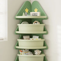 PINECUBBY – Contenitore per bambini a forma di albero di Natale con ripiani per organizzare facilmente