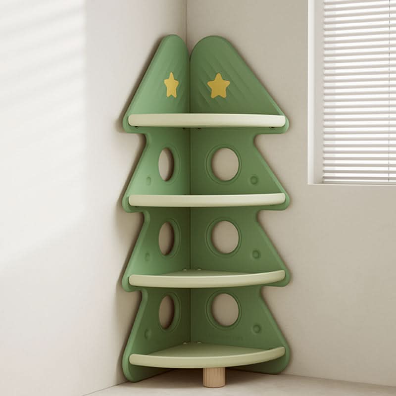 PINECUBBY – Contenitore per bambini a forma di albero di Natale con ripiani per organizzare facilmente