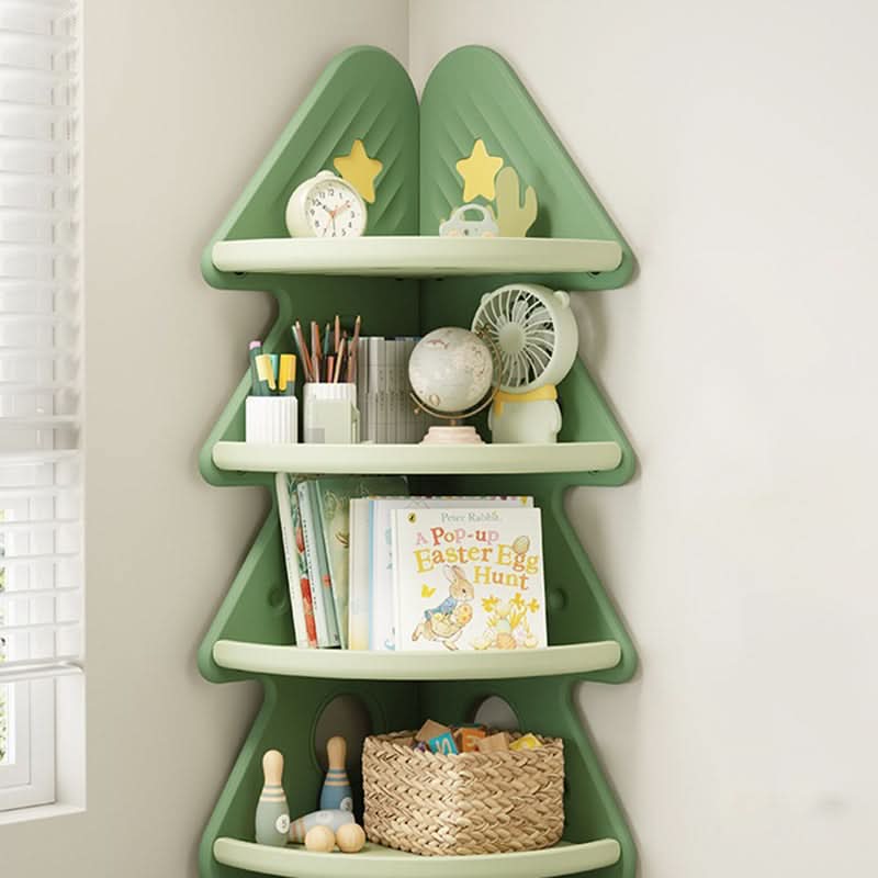 PINECUBBY – Contenitore per bambini a forma di albero di Natale con ripiani per organizzare facilmente