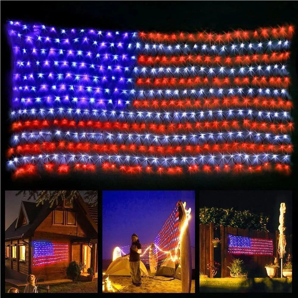 LIBERTYSHINE – Éclairages patriotiques pour façades festives