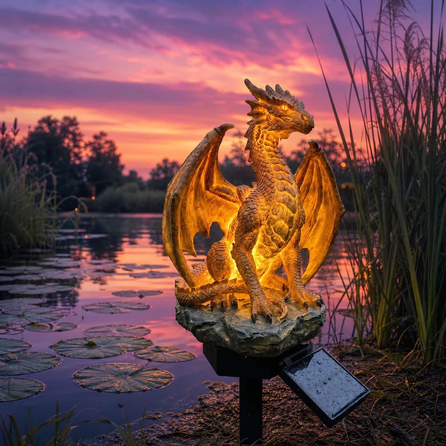 DRAGONORA – Luce solare decorativa per magiche notti in giardino