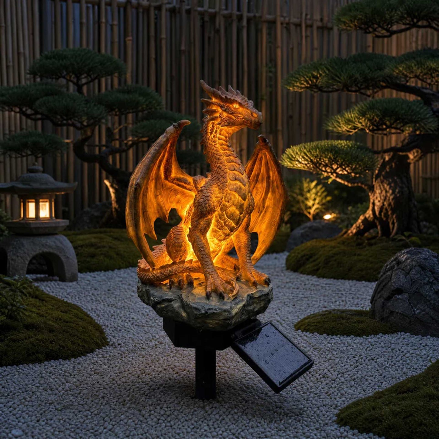 DRAGONORA – Luce solare decorativa per magiche notti in giardino