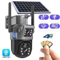 DUALGUARD CAM - 4K Wireless Security Camera with Solar Panel & 360° Control 2