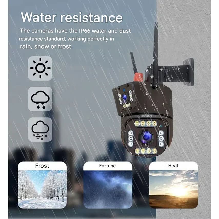 DUALGUARD CAM - 4K Wireless Security Camera with Solar Panel & 360° Control 6