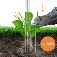 ROOTLIFT - Stand-up weed puller designed for easier and cleaner garden maintenance.