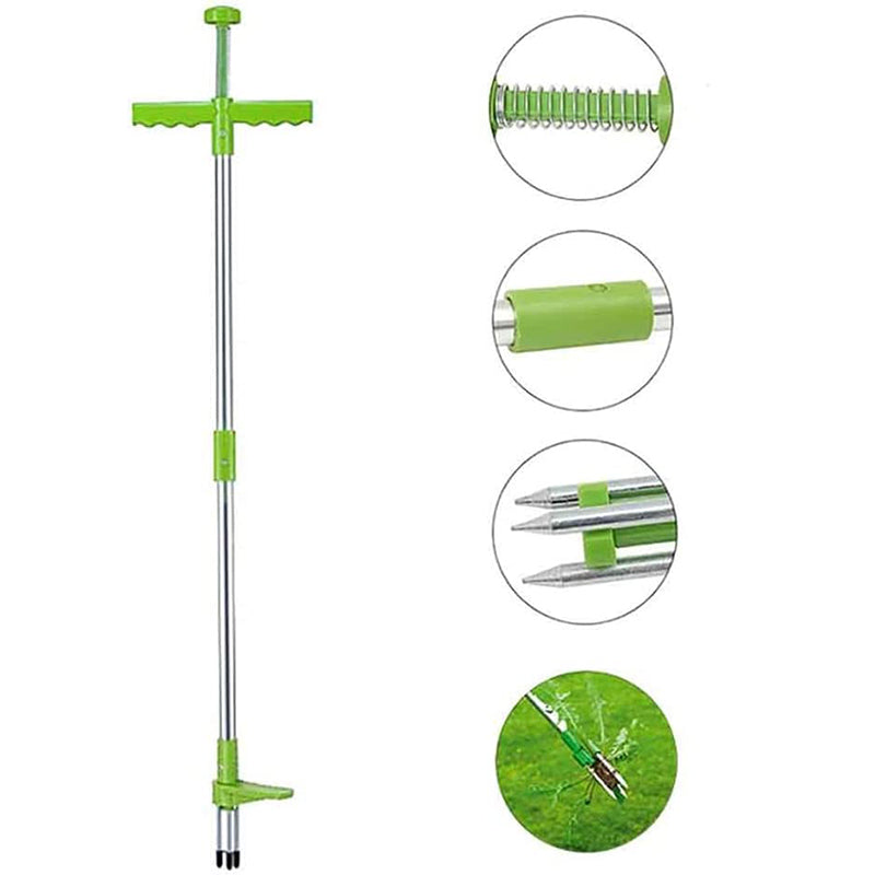 ROOTLIFT - Stand-up weed puller designed for easier and cleaner garden maintenance.
