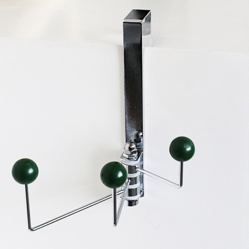 DotHook - Over The Door Hook Hanger with Stylish Chrome Design & Durable Metal Construction 1
