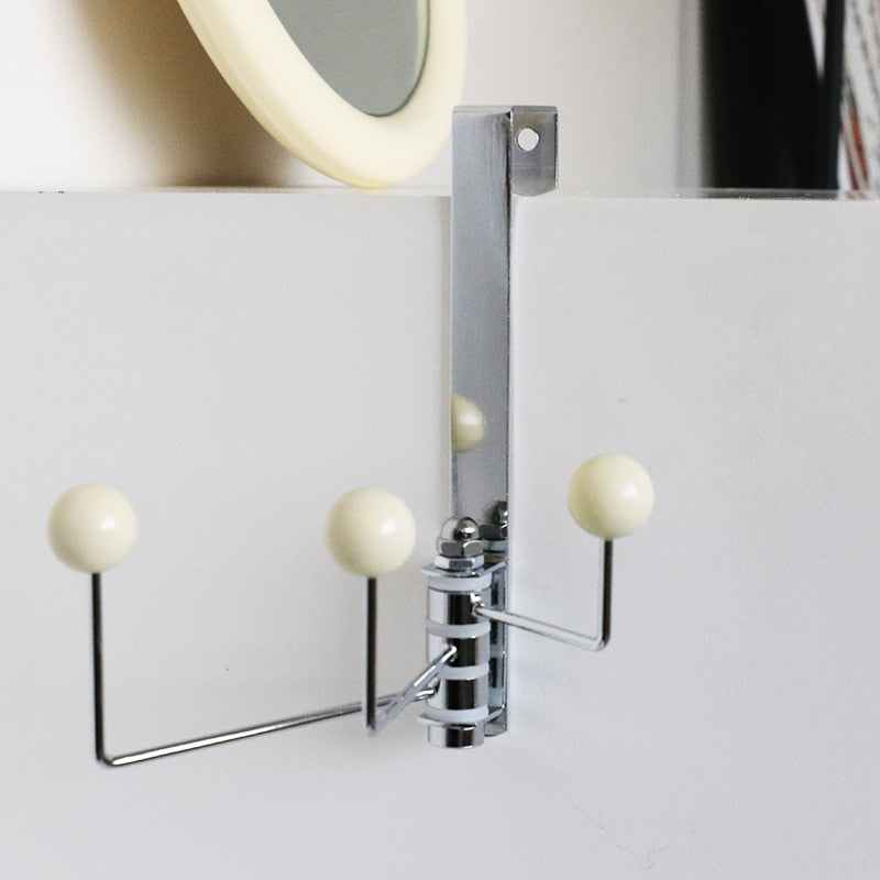 DotHook - Over The Door Hook Hanger with Stylish Chrome Design & Durable Metal Construction 2