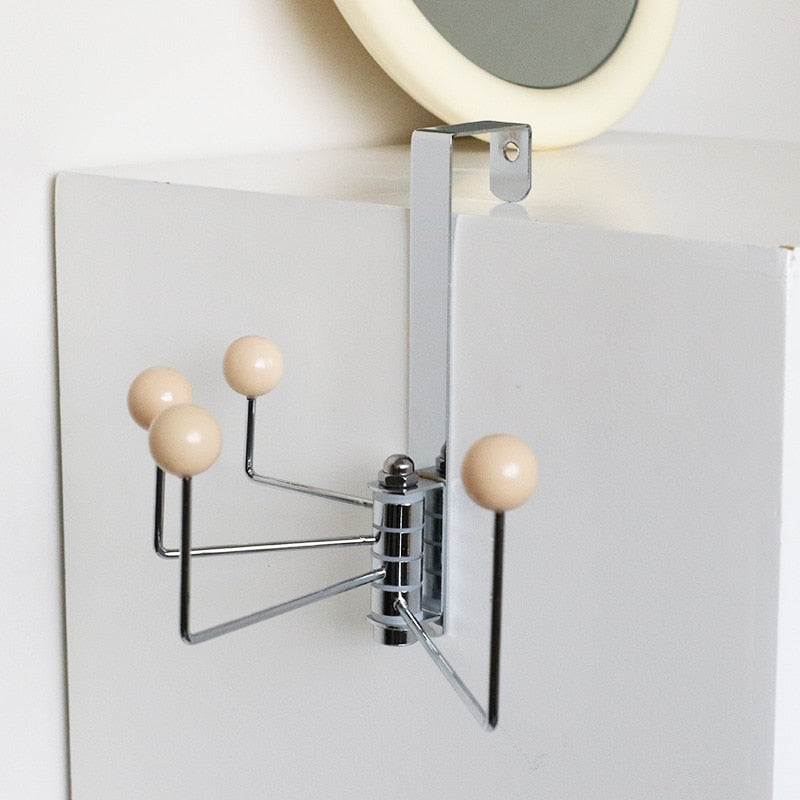 DotHook - Over The Door Hook Hanger with Stylish Chrome Design & Durable Metal Construction 3