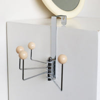 DotHook - Over The Door Hook Hanger with Stylish Chrome Design & Durable Metal Construction 3