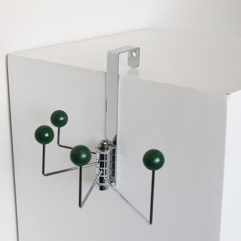 DotHook - Over The Door Hook Hanger with Stylish Chrome Design & Durable Metal Construction 4